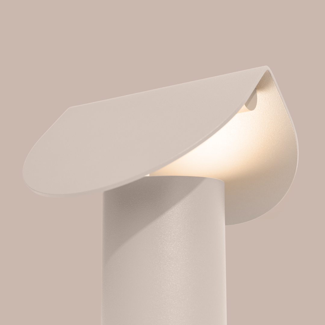 Lampa biurkowa BISCUIT beżowa LED 3000K - 29652