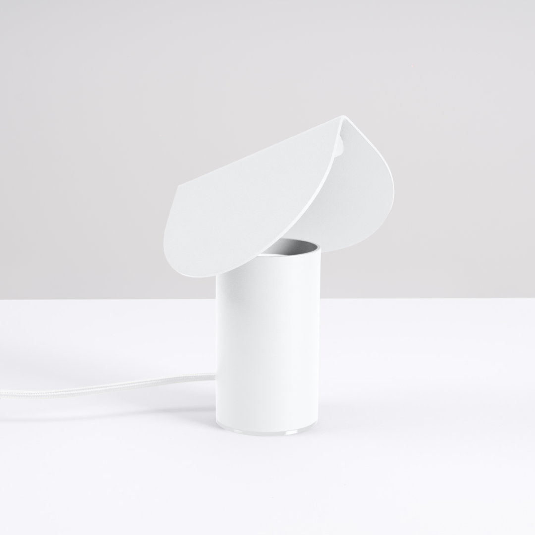 Lampa biurkowa BISCUIT biała LED 3000K - 29659