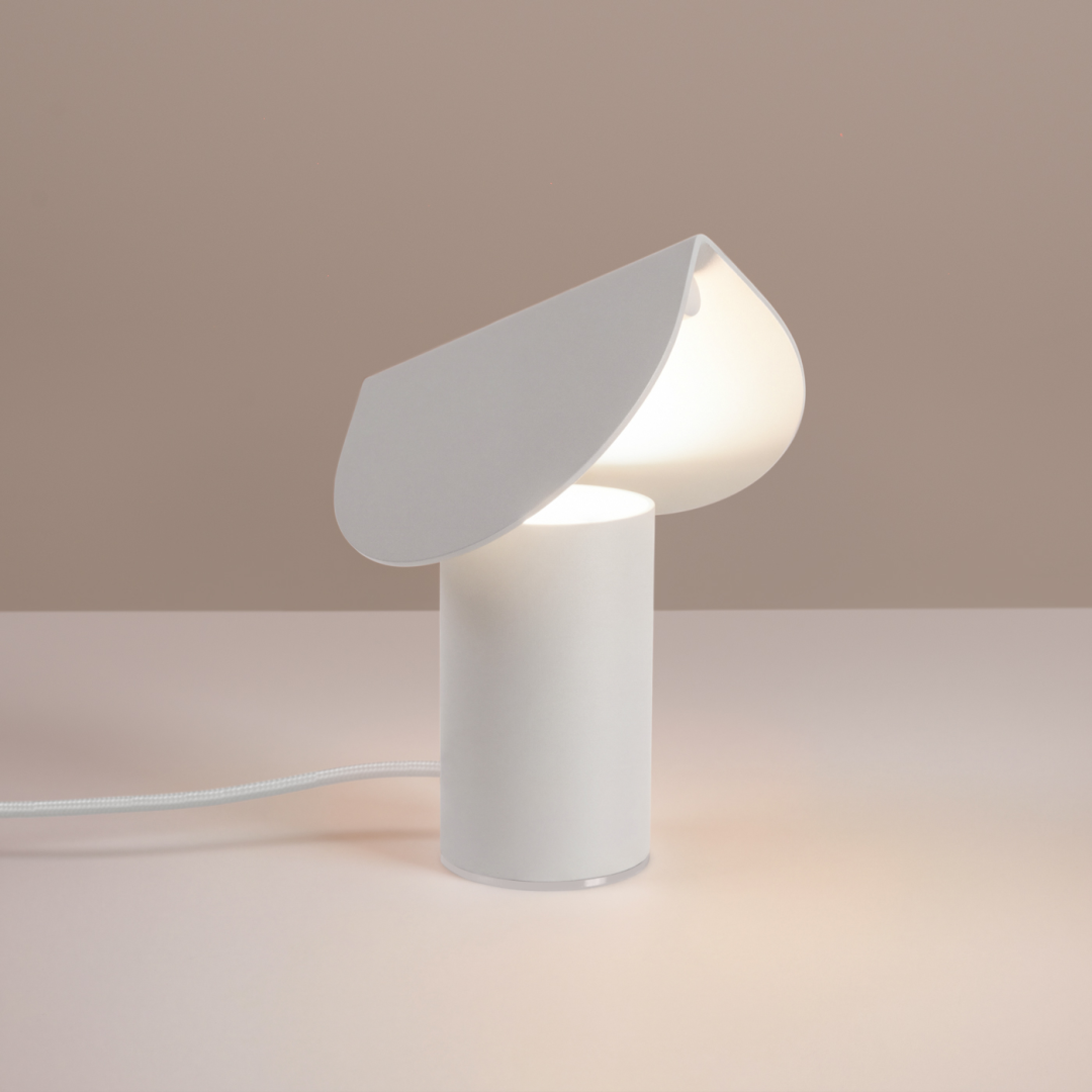 Lampa biurkowa BISCUIT biała LED 3000K - 29660