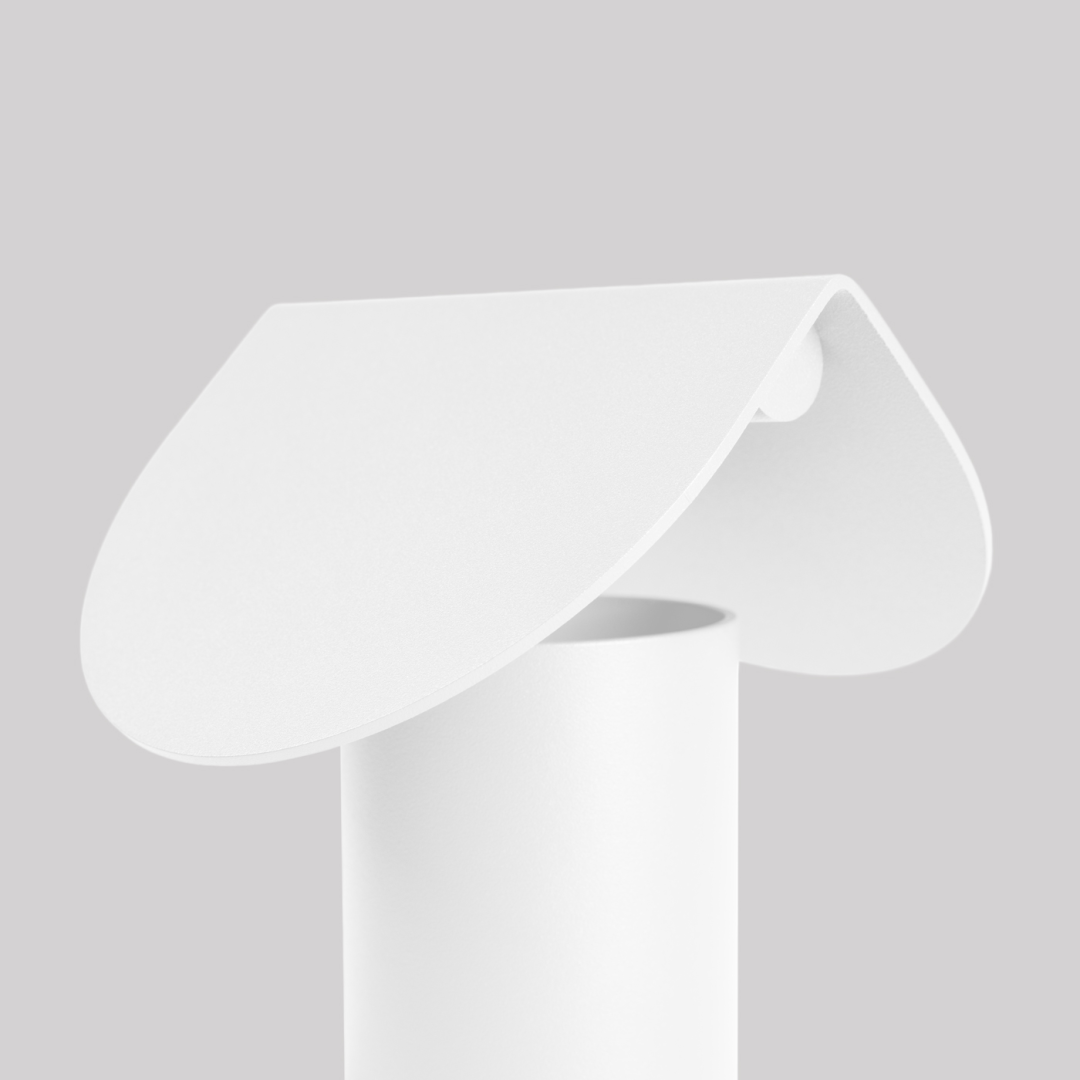 Lampa biurkowa BISCUIT biała LED 3000K - 29661