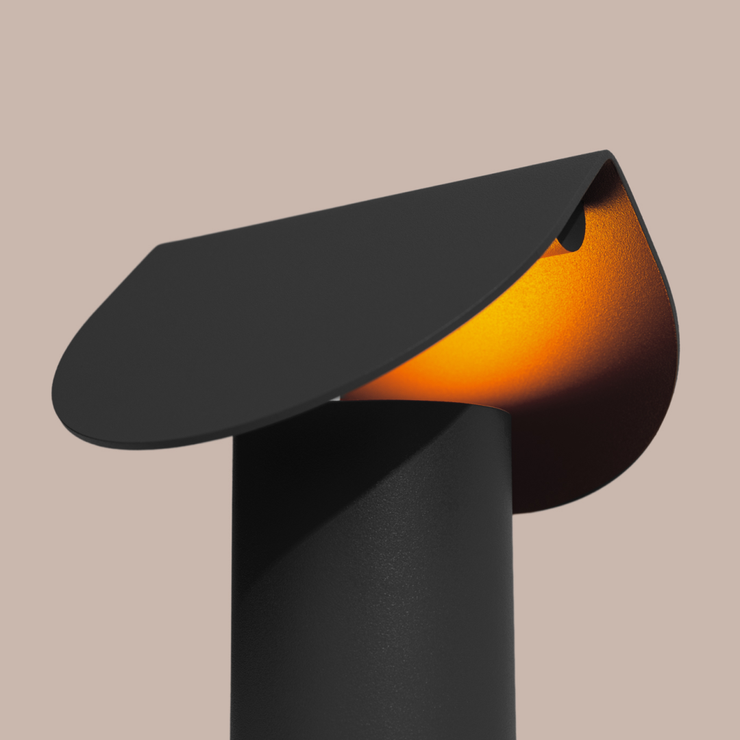 Lampa biurkowa BISCUIT czarna LED 3000K - 29674