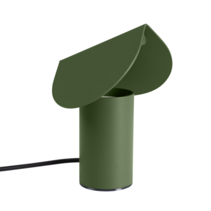 Lampa biurkowa BISCUIT zielona oliwka LED 3000K