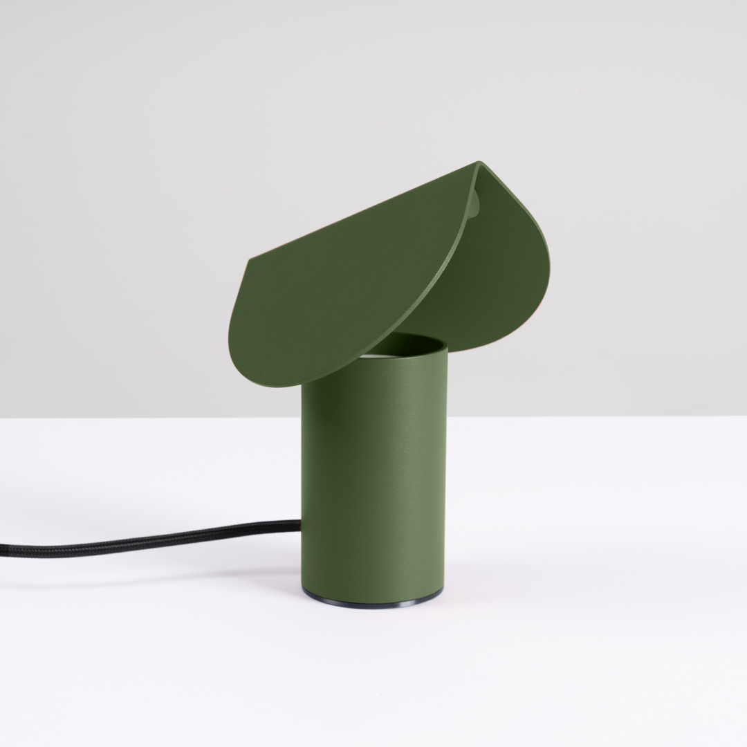 Lampa biurkowa BISCUIT zielona oliwka LED 3000K - 29692