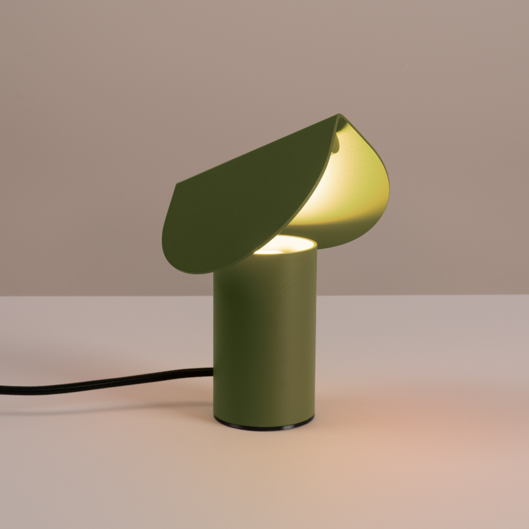 Lampa biurkowa BISCUIT zielona oliwka LED 3000K - 29693