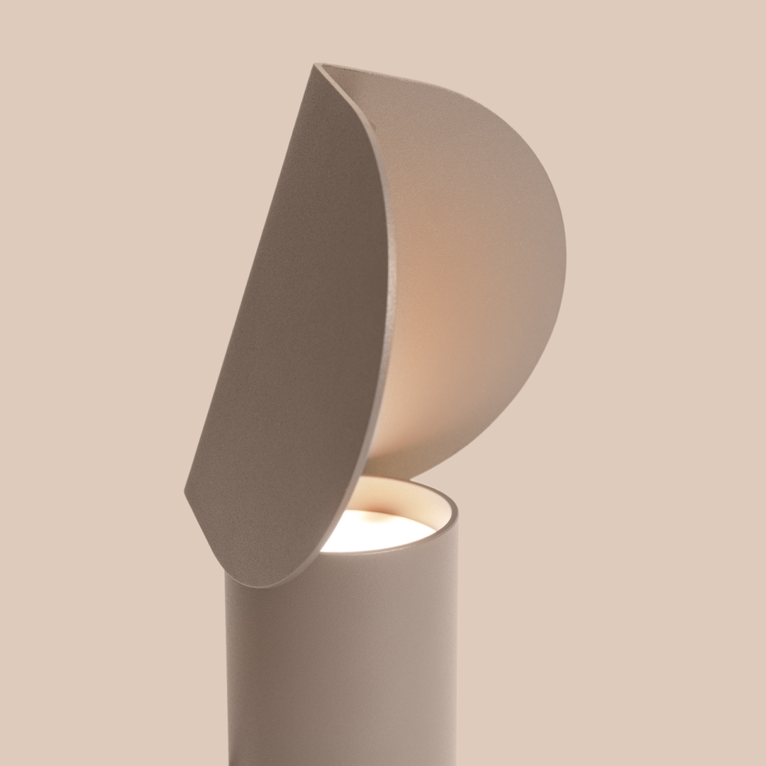 Lampa biurkowa BISCUIT taupe LED 3000K - 29718
