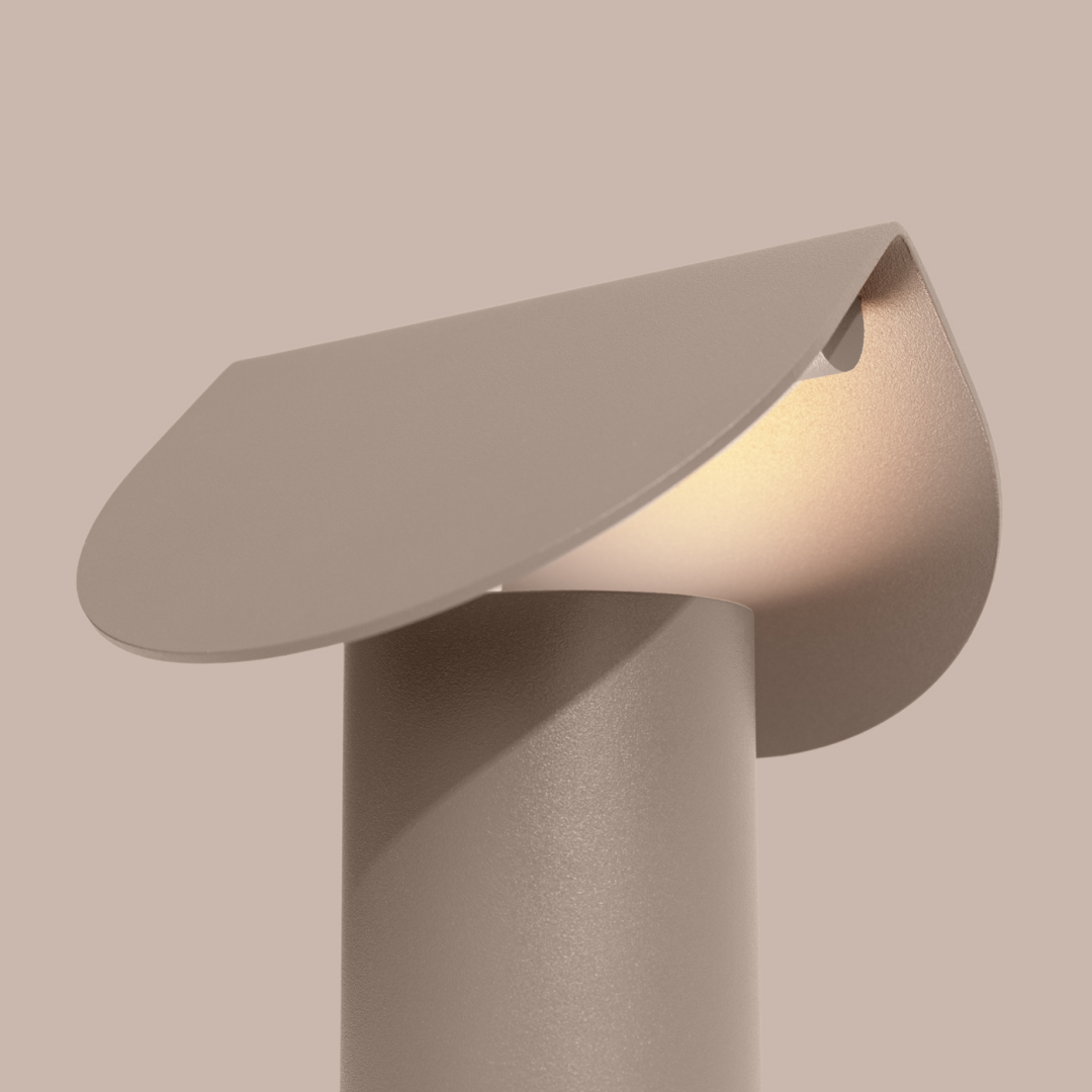 Lampa biurkowa BISCUIT taupe LED 3000K - 29719