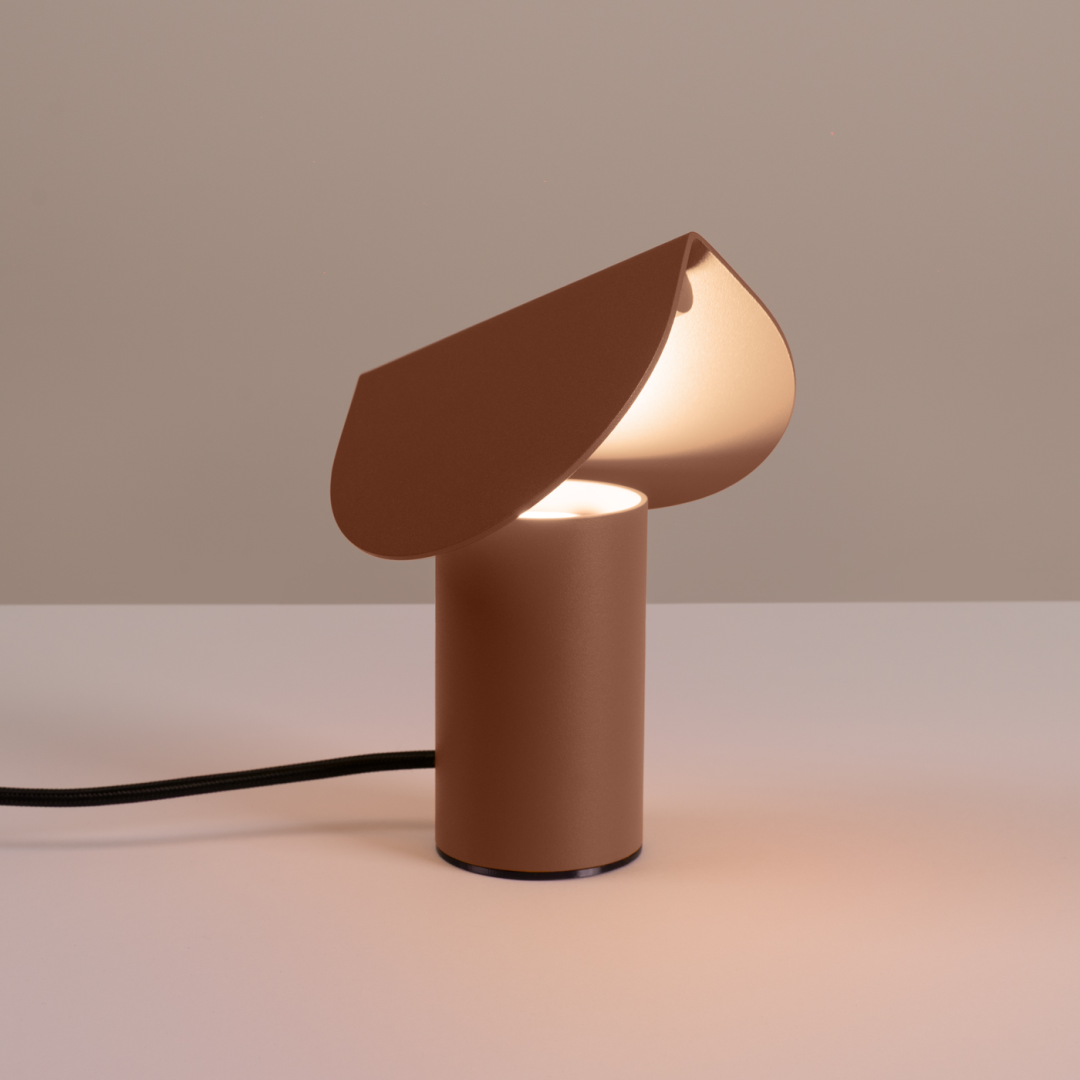 Lampa biurkowa BISCUIT mocca LED 3000K - 29727