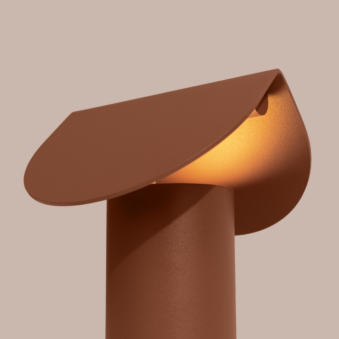 Lampa biurkowa BISCUIT mocca LED 3000K - 29730