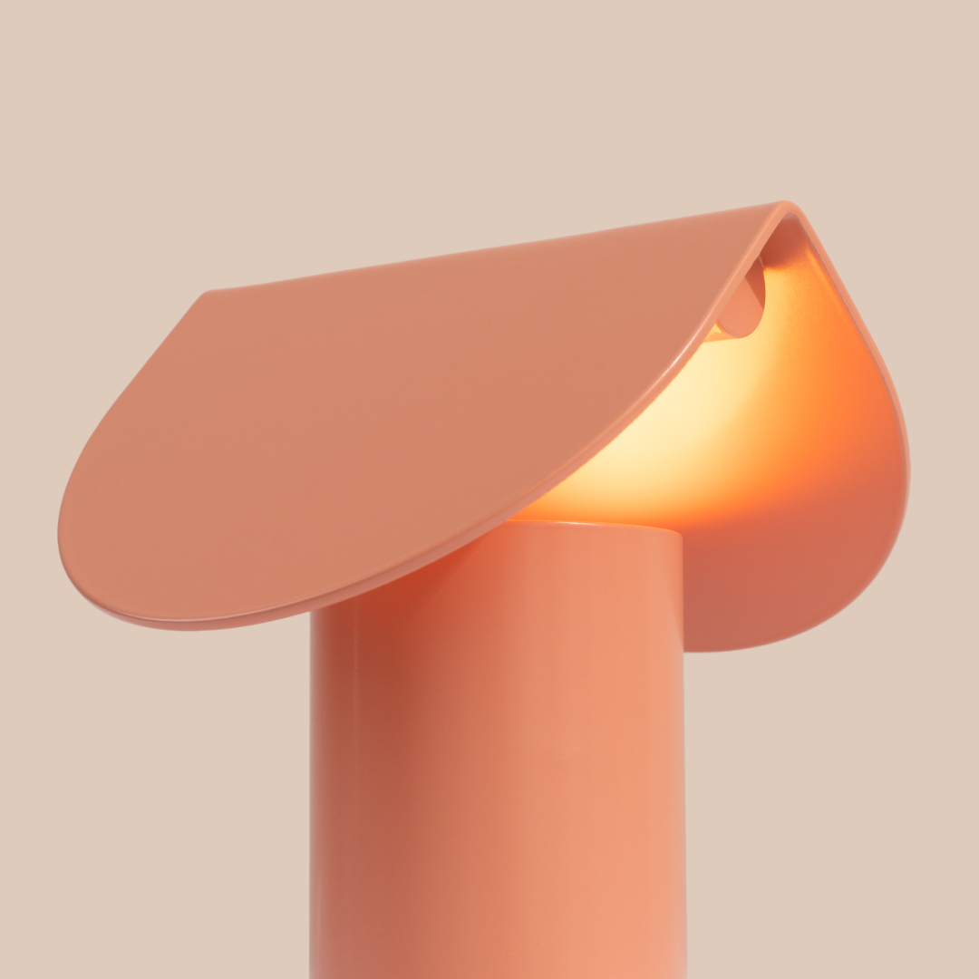 Lampa biurkowa BISCUIT brzoskwiniowy LED 3000K - 29741