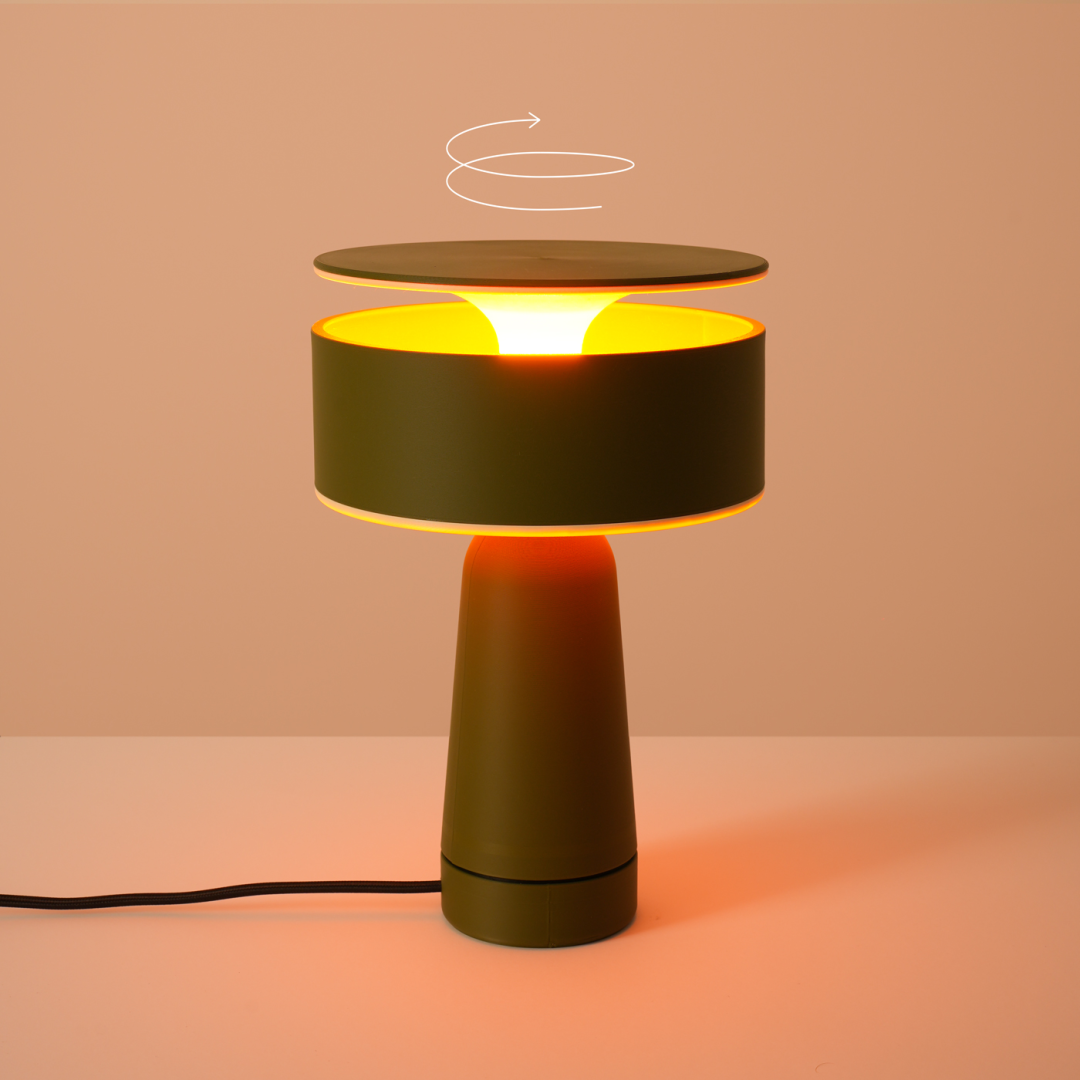 Lampa biurkowa AXO zielona oliwka - 29750