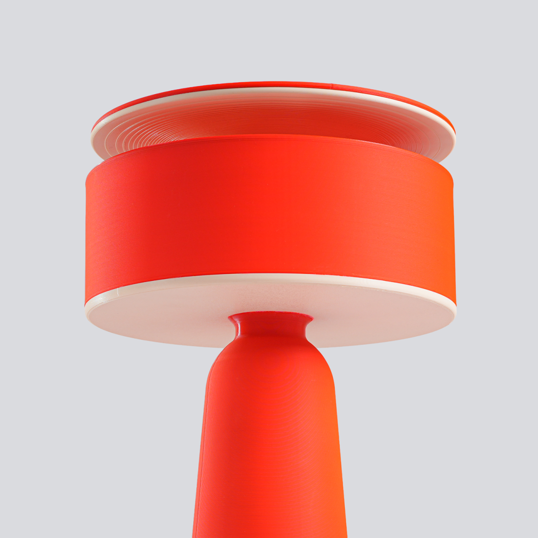 Lampa biurkowa AXO czerwona - 29762