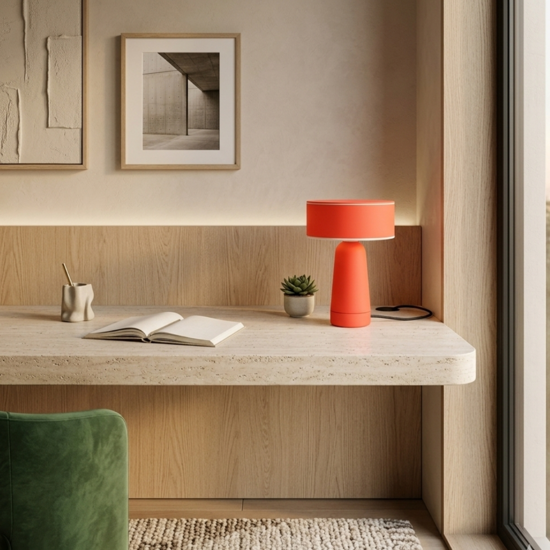 Lampa biurkowa AXO czerwona - 29770