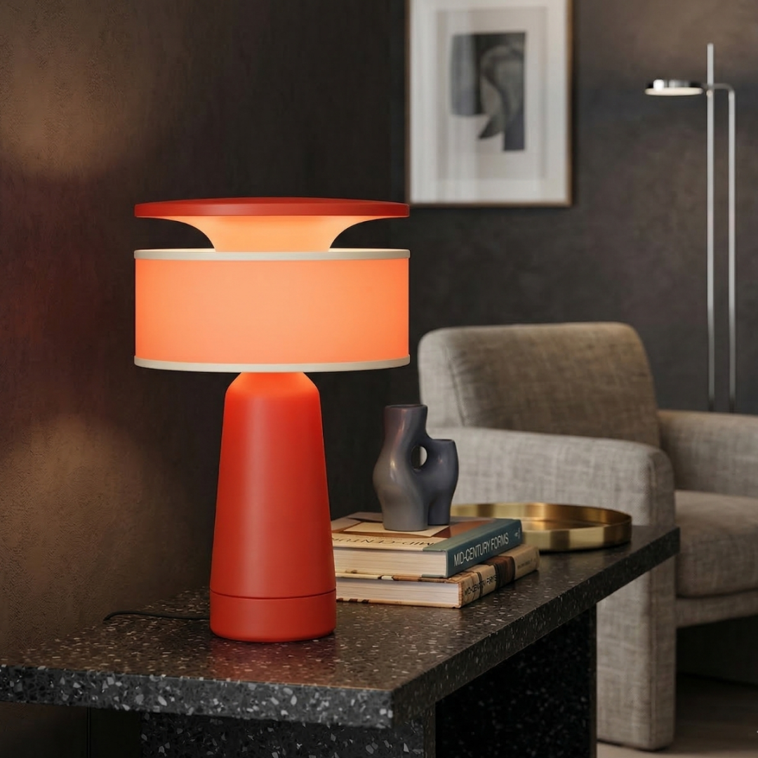 Lampa biurkowa AXO czerwona - 29771