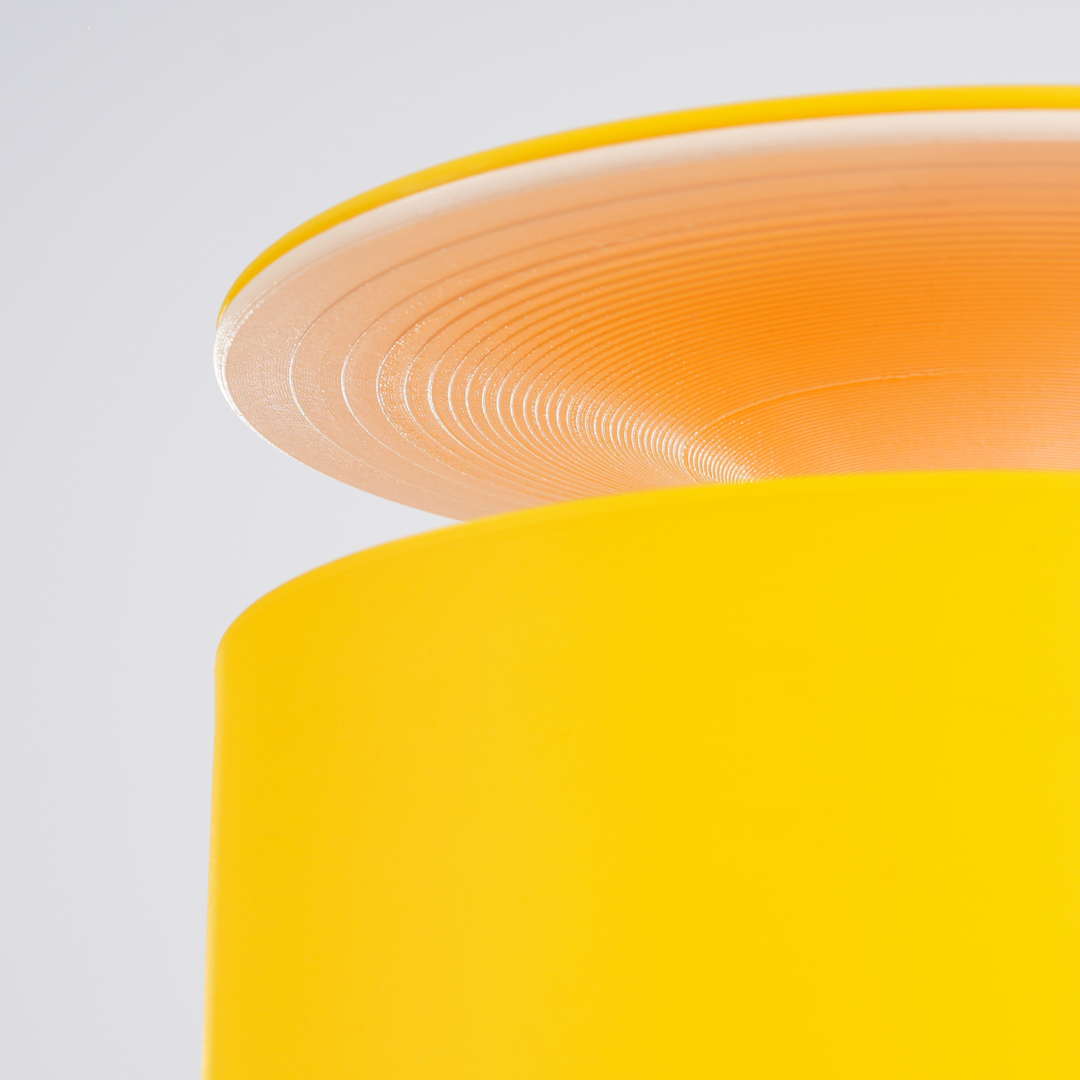 Lampa biurkowa AXO żółta - 29778