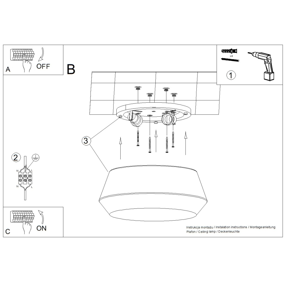 Plafon TOP O - 29789