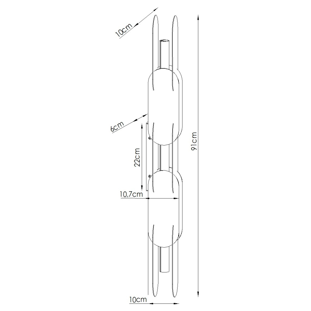 Lampa wisząca CHAIN 91 LED 4000K - 29840