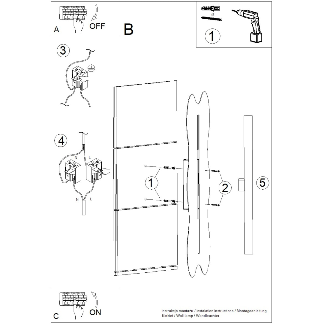 Kinkiet KLOVER - 29911