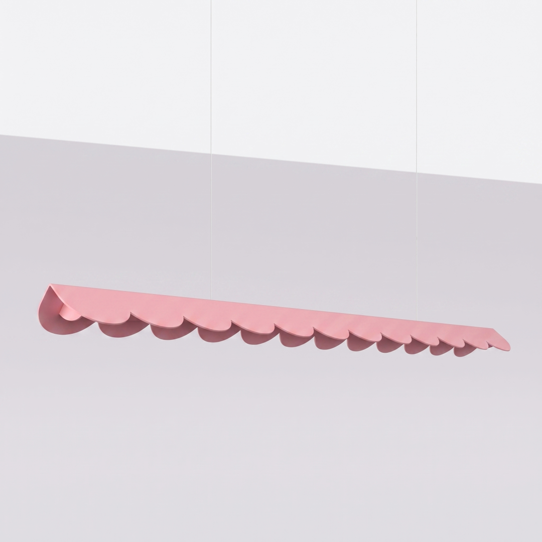 Lampa wisząca BISCUIT 130 różowa LED 3000K - 30012