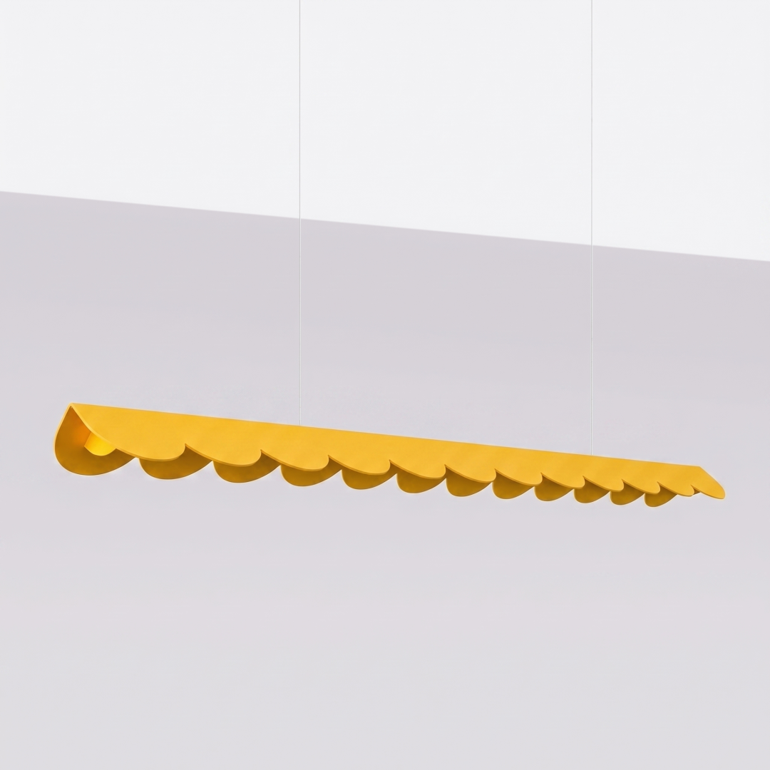 Lampa wisząca BISCUIT 130 żółta LED 3000K - 30038