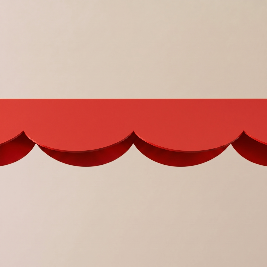 Lampa wisząca BISCUIT 130 czerwona LED 3000K - 30054