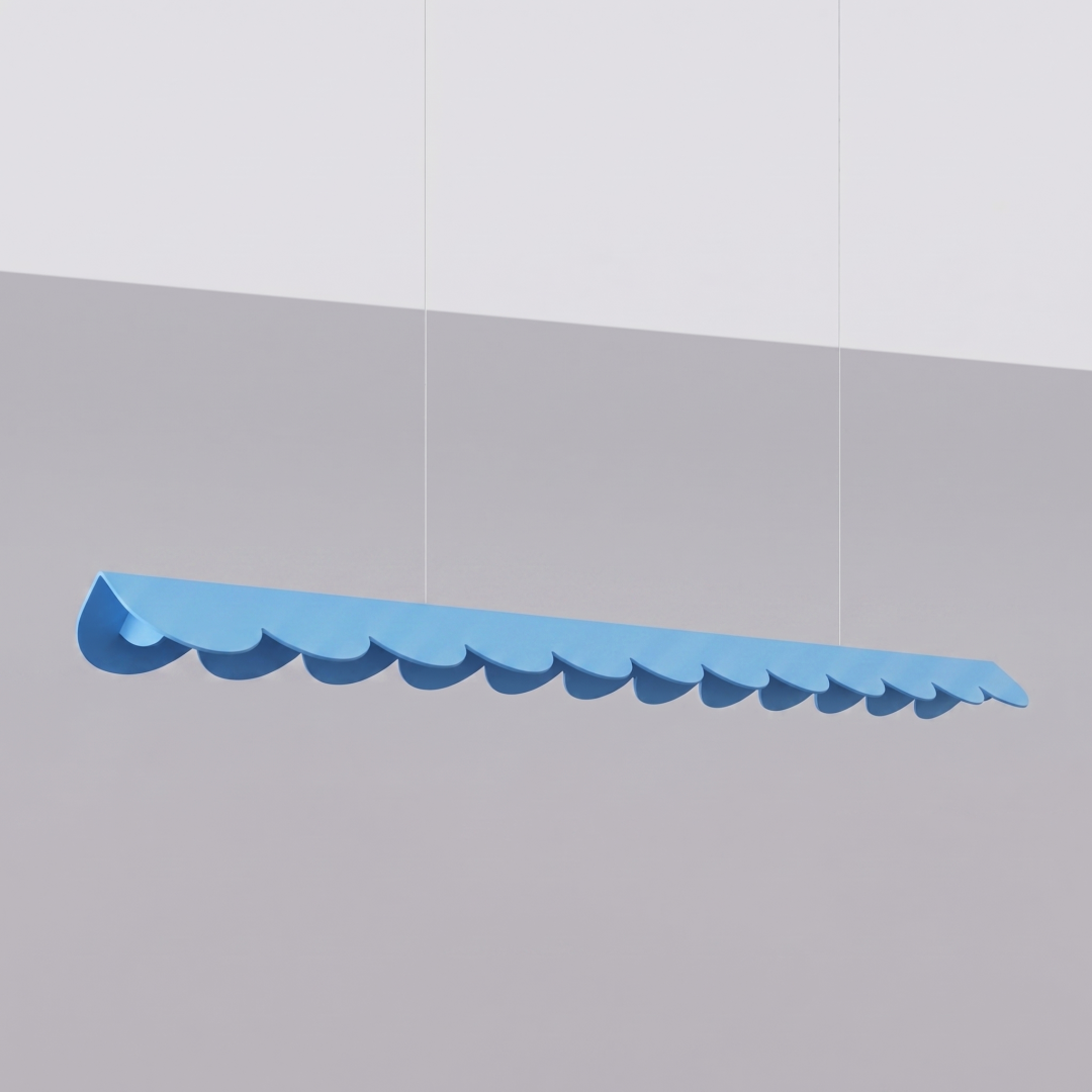 Lampa wisząca BISCUIT 130 błękitna LED 3000K - 30077