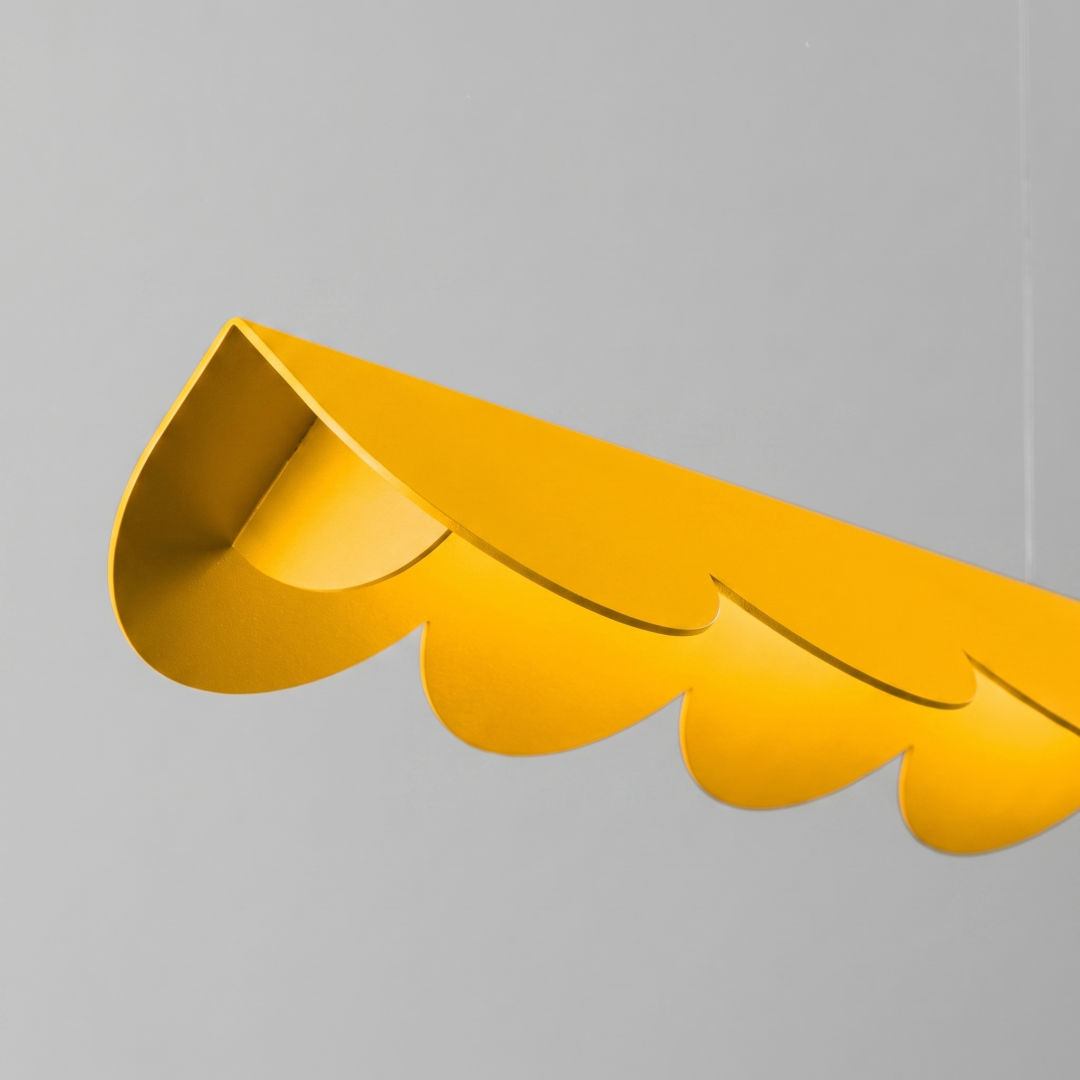 Lampa wisząca BISCUIT 130 żółta LED 4000K - 30118