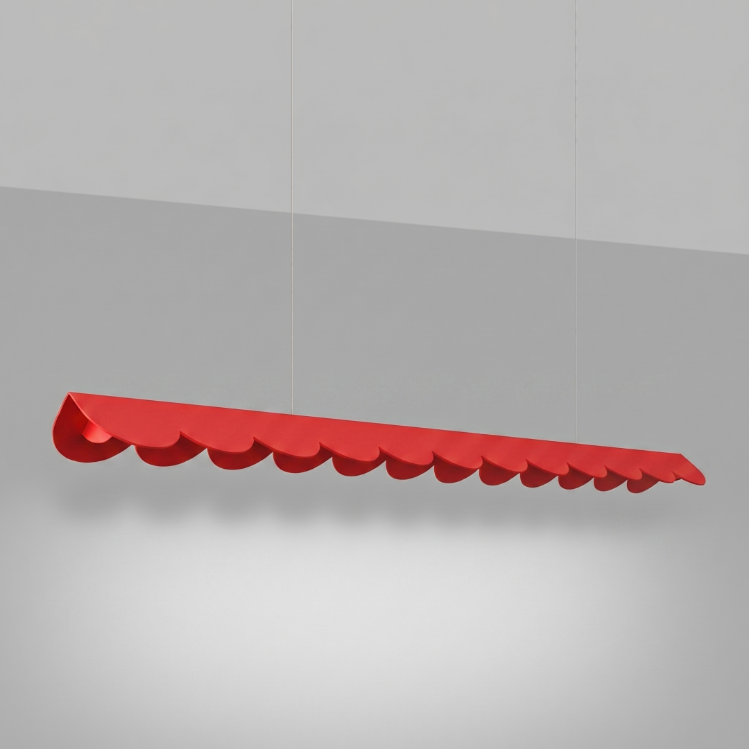 Lampa wisząca BISCUIT 130 czerwona LED 4000K - 30130