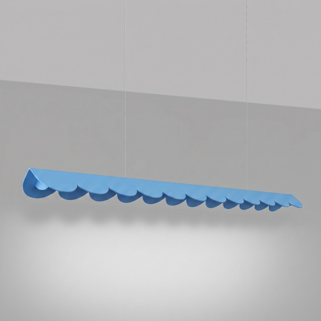 Lampa wisząca BISCUIT 130 błękitna LED 4000K - 30156