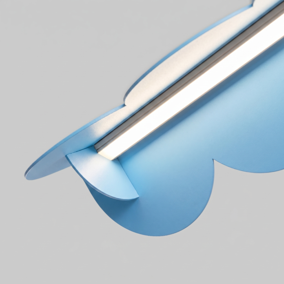 Lampa wisząca BISCUIT 130 błękitna LED 4000K - 30159