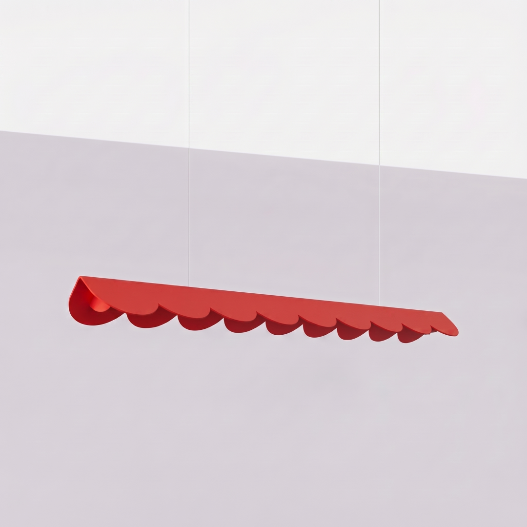 Lampa wisząca BISCUIT 100 czerwona LED 3000K - 30207
