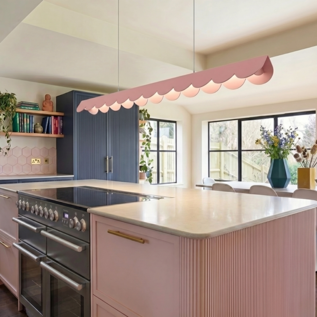 Lampa wisząca BISCUIT 100 różowa LED 4000K - 30257