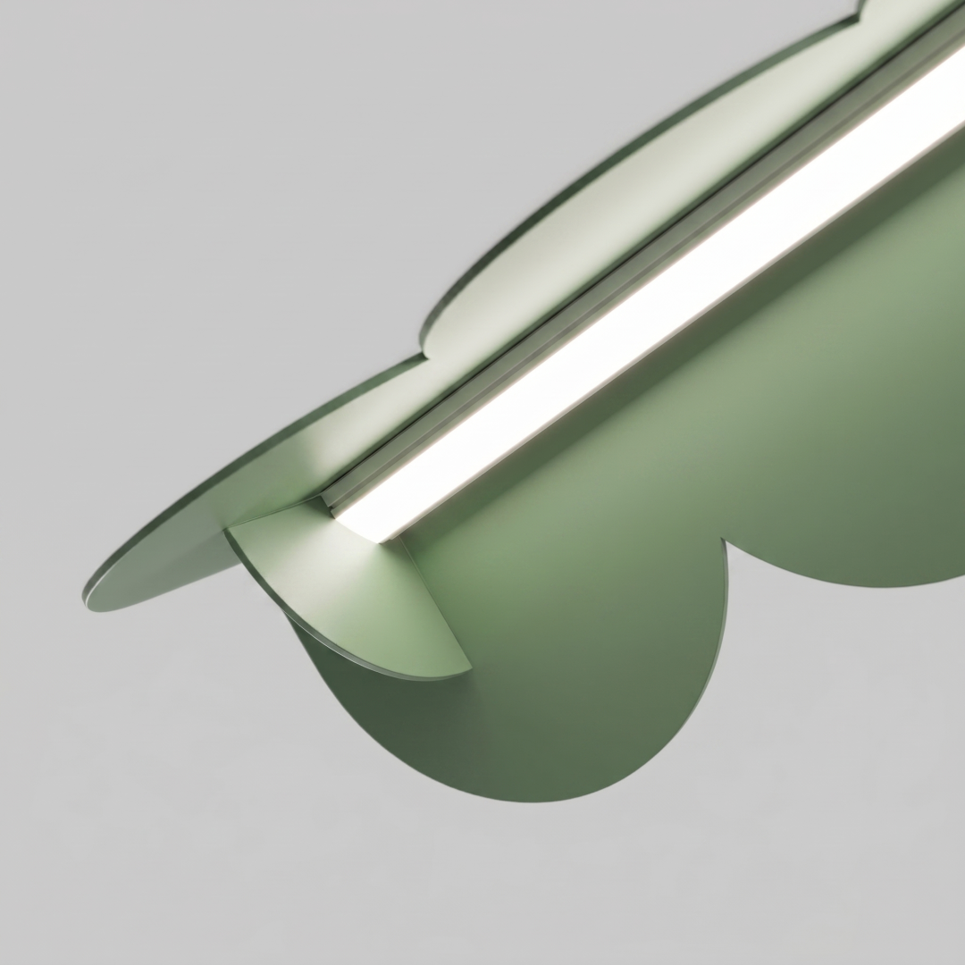 Lampa wisząca BISCUIT 100 szałwiowa LED 4000K - 30263