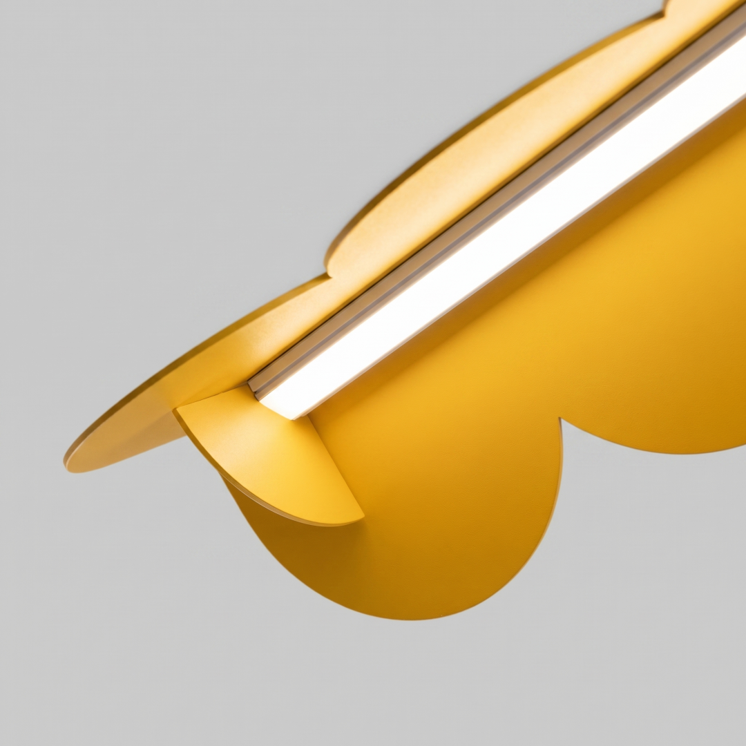 Lampa wisząca BISCUIT 100 żółta LED 4000K - 30276