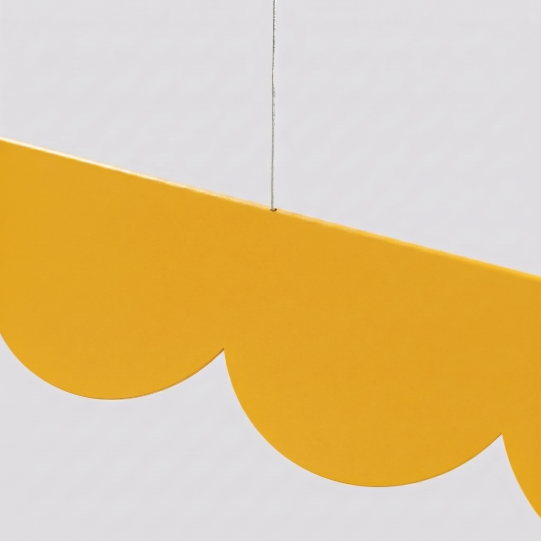 Lampa wisząca BISCUIT 100 żółta LED 4000K - 30278