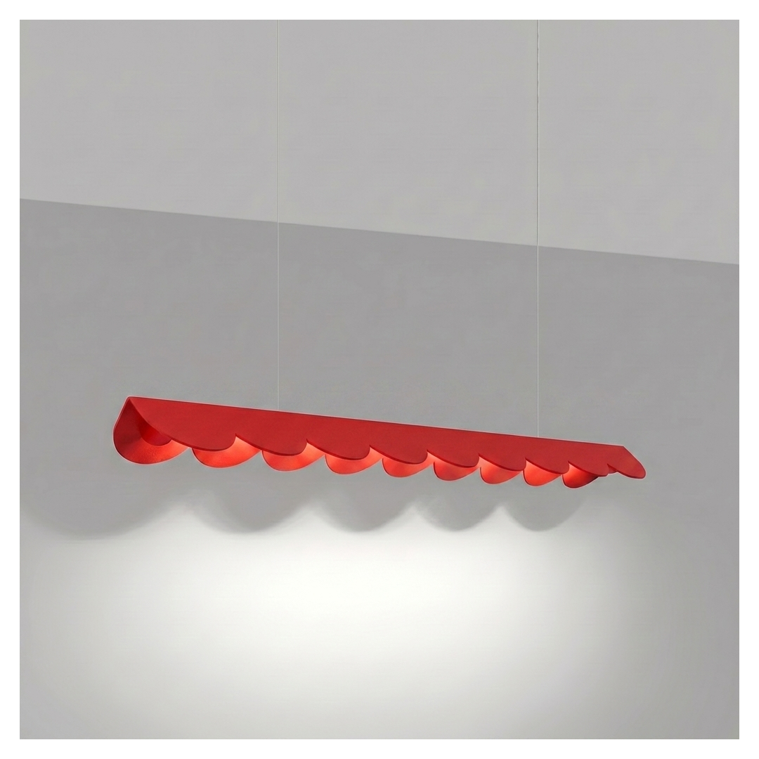 Lampa wisząca BISCUIT 100 czerwona LED 4000K - 30286