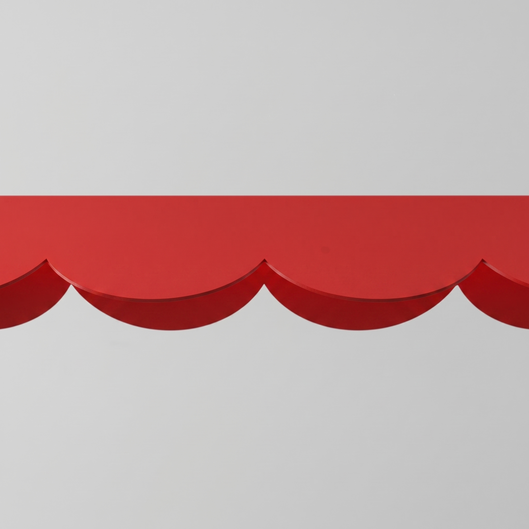 Lampa wisząca BISCUIT 100 czerwona LED 4000K - 30288