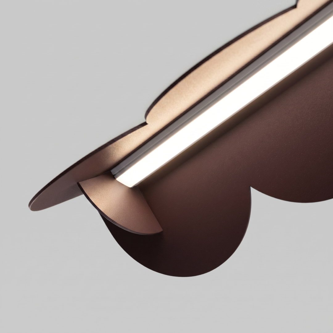 Lampa wisząca BISCUIT 100 brązowa LED 4000K - 30302