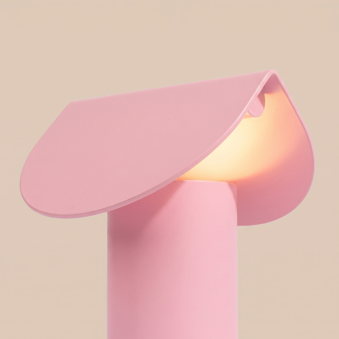 Lampa biurkowa BISCUIT różowa LED 3000K - 30328