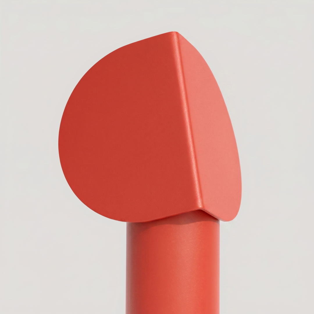 Lampa biurkowa BISCUIT czerwona LED 3000K - 30362