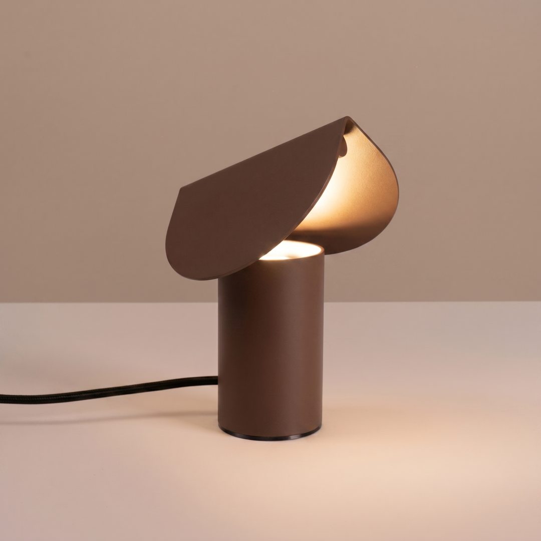 Lampa biurkowa BISCUIT brązowa LED 3000K - 30369