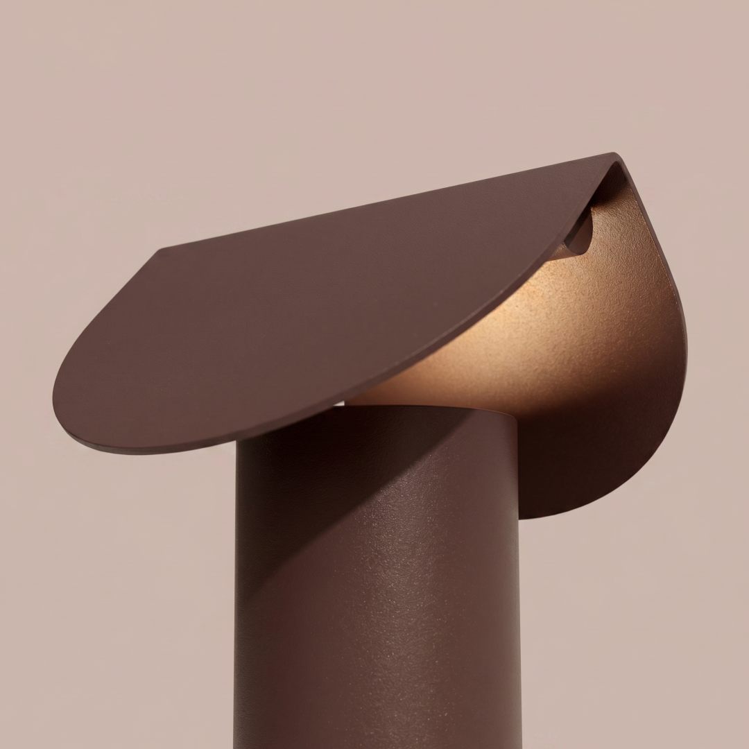 Lampa biurkowa BISCUIT brązowa LED 3000K - 30372