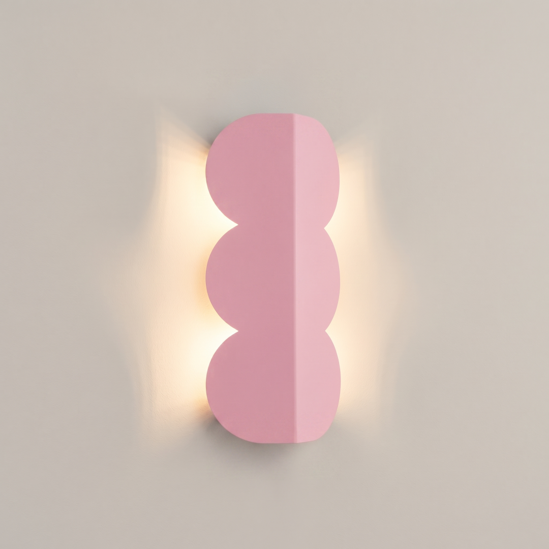 Kinkiet BISCUIT różowy - 30435