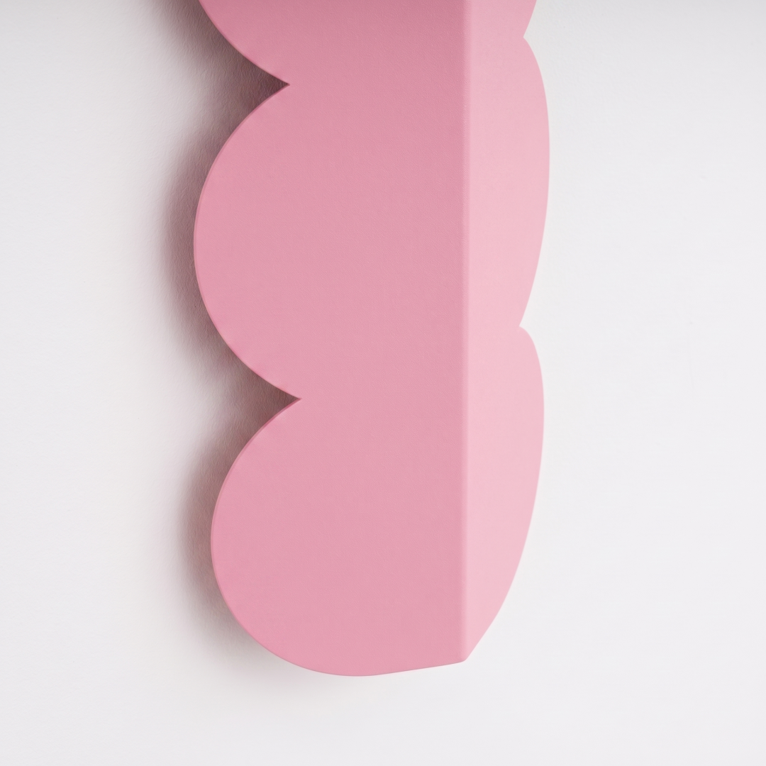 Kinkiet BISCUIT różowy - 30438