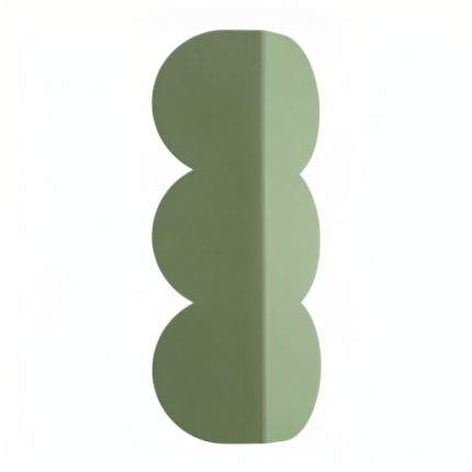 Kinkiet BISCUIT szałwiowy