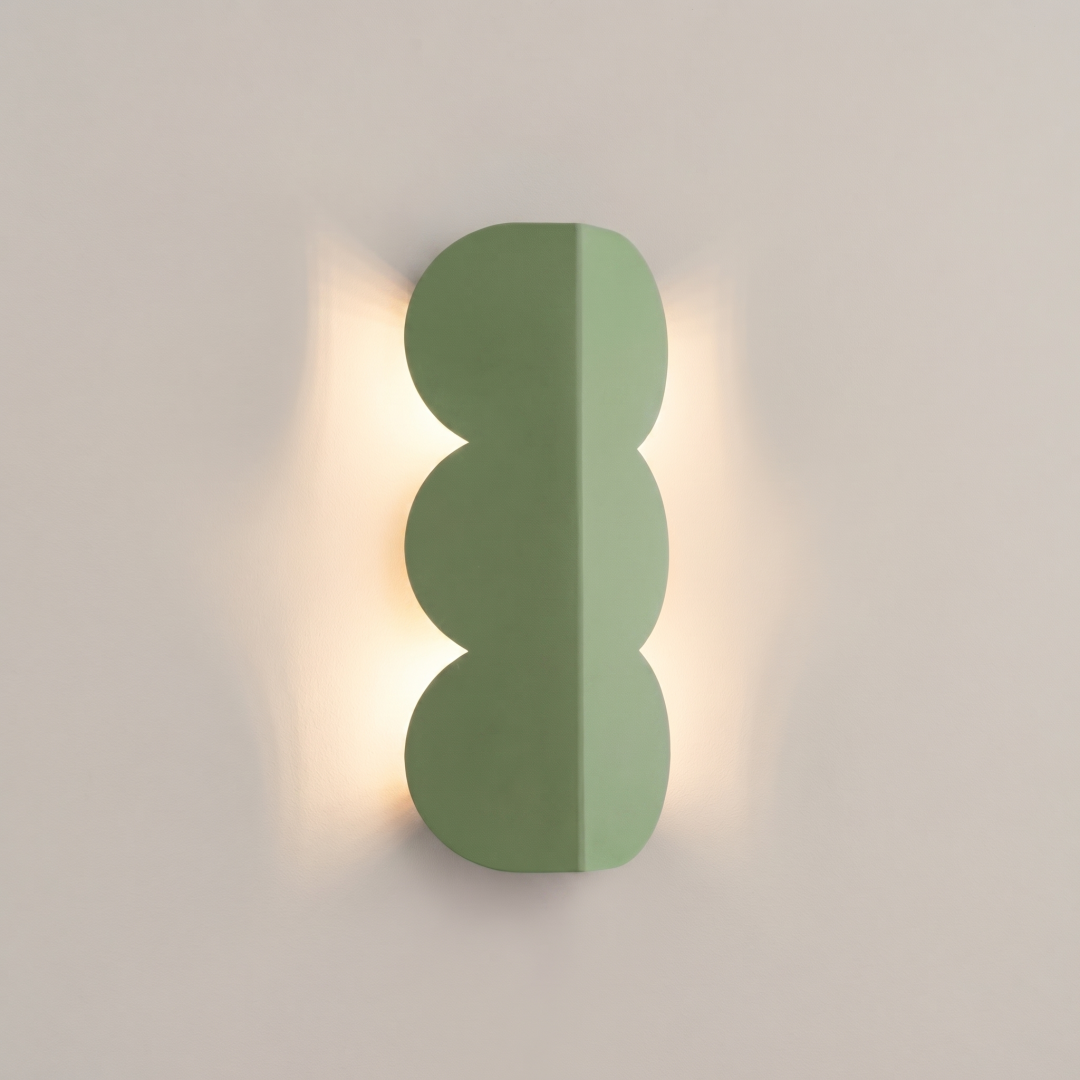 Kinkiet BISCUIT szałwiowy - 30446