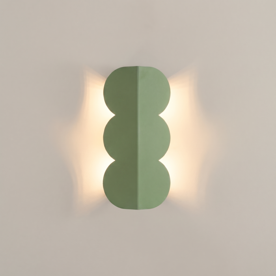 Kinkiet BISCUIT szałwiowy - 30450