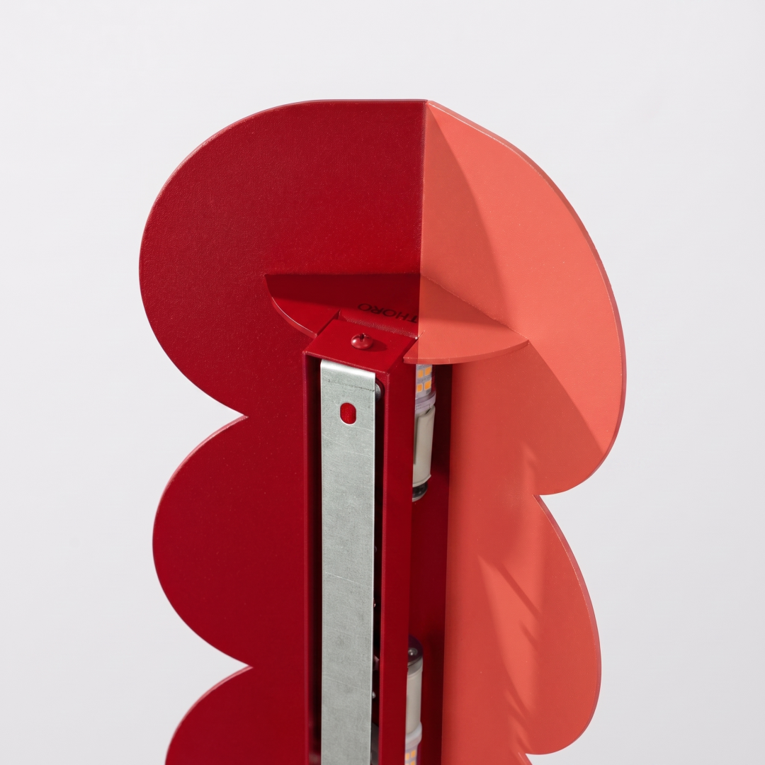 Kinkiet BISCUIT czerwony - 30473