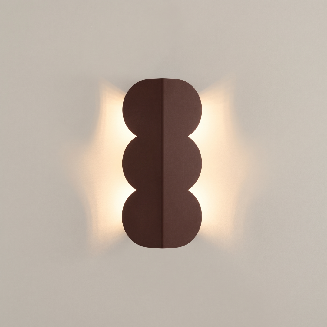 Kinkiet BISCUIT brązowy - 30483