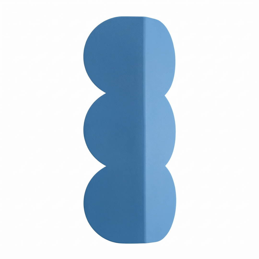 Kinkiet BISCUIT błękitny - 30488