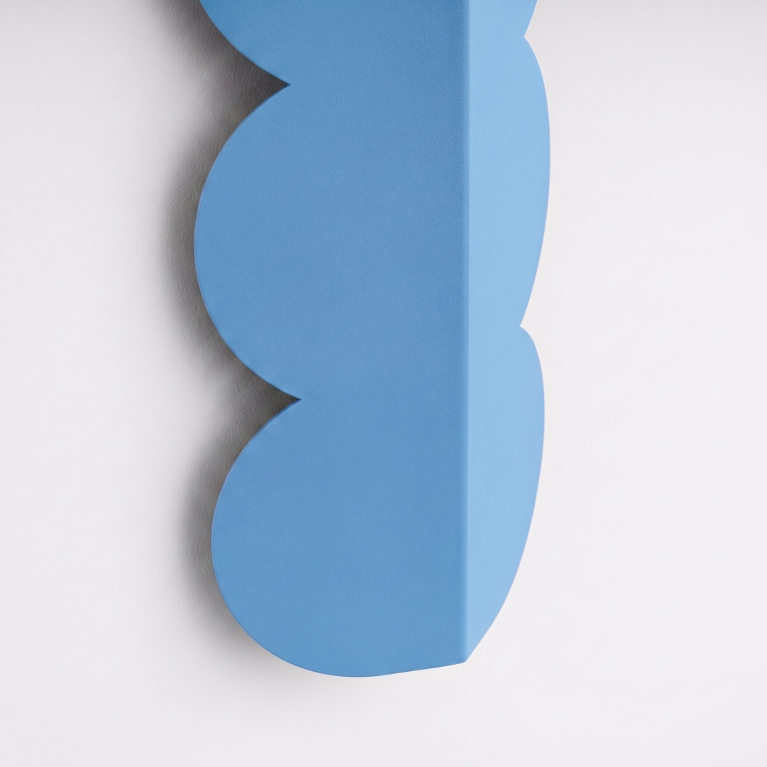 Kinkiet BISCUIT błękitny - 30493